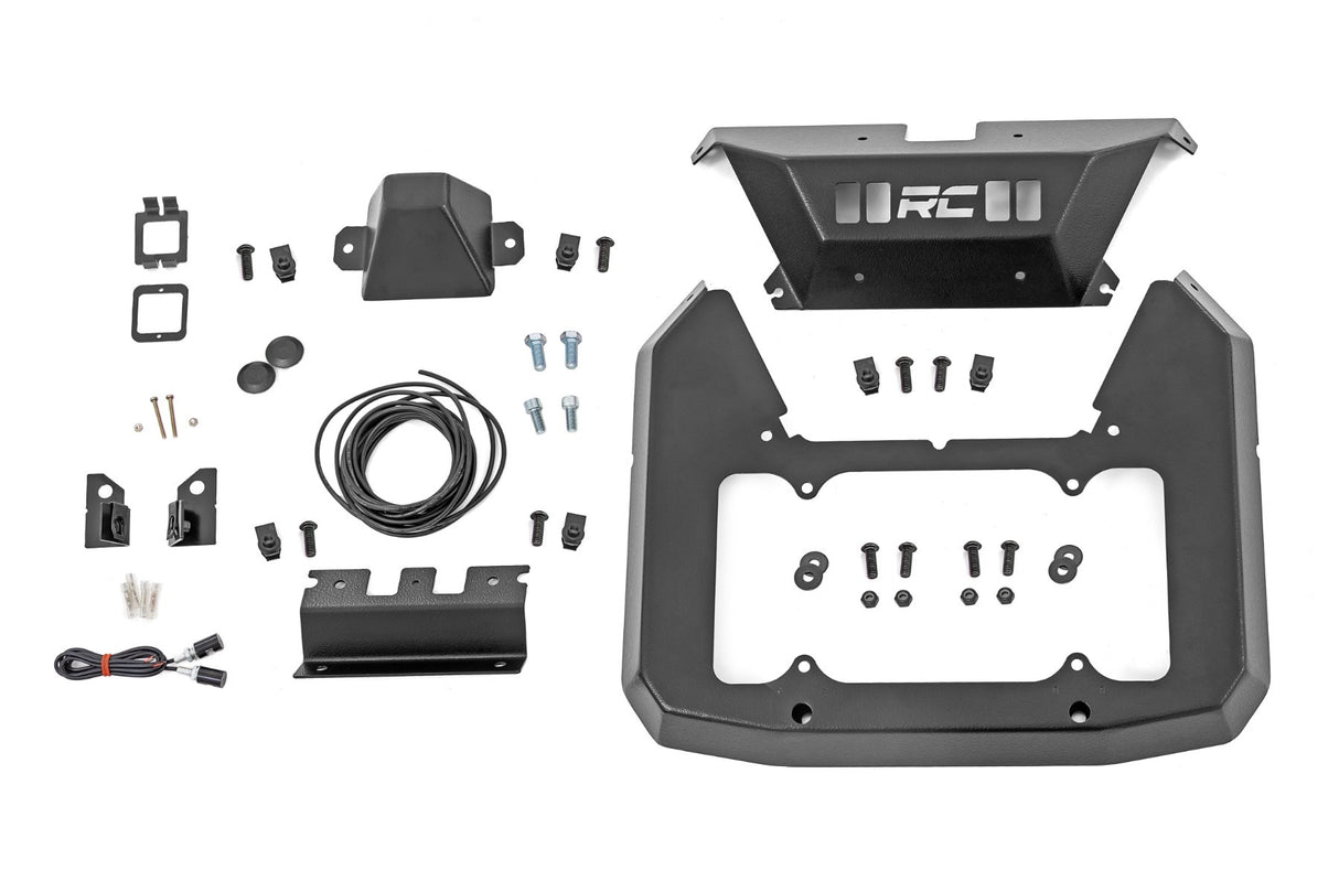 Fits Ford Bronco 4WD (2021-2024) Spare Tire Carrier Delete Kit; 51125
