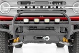 Fits Ford Bronco 4WD (21-24) Nudge Bar 4" Round Led (x4) OE Modular Steel 51104