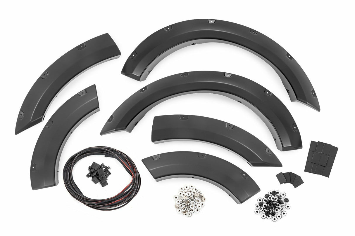 Fits Ford Bronco Sport 4WD (2021-2024) Pocket Fender Flares; F-F11612A