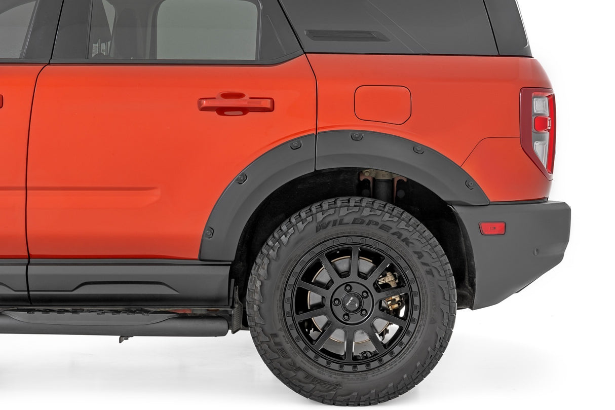 Fits Ford Bronco Sport 4WD (2021-2024) Pocket Fender Flares; F-F11612A