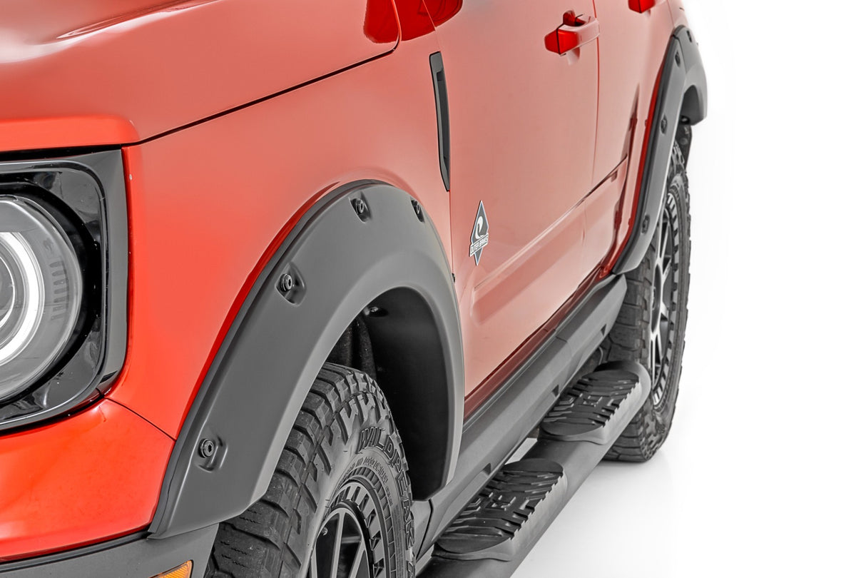 Fits Ford Bronco Sport 4WD (2021-2024) Pocket Fender Flares; F-F11612A