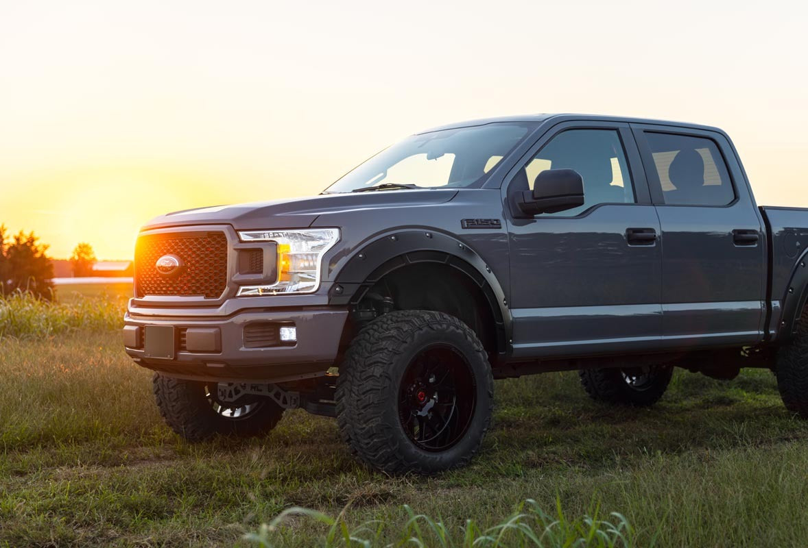 Fits Ford F-150 2&4WD (2015-2020) Fender Flares Defender H5 Caribou A-F11811-H5