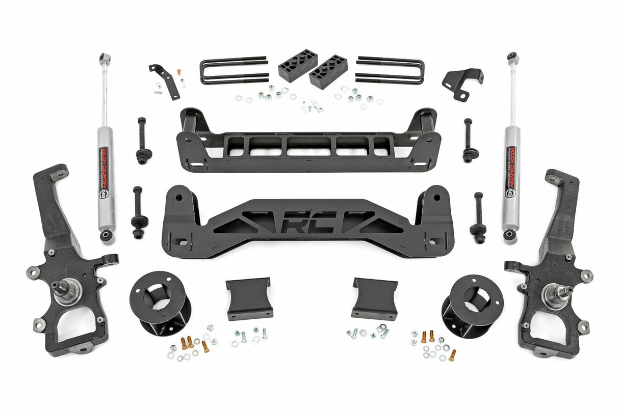 Fits Ford F-150 2WD (2004-2008) 4 Inch Lift Kit; 52330