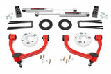 Fits Ford F-150 4WD (2009-2013) 3 Inch Lift Kit; 51013RED