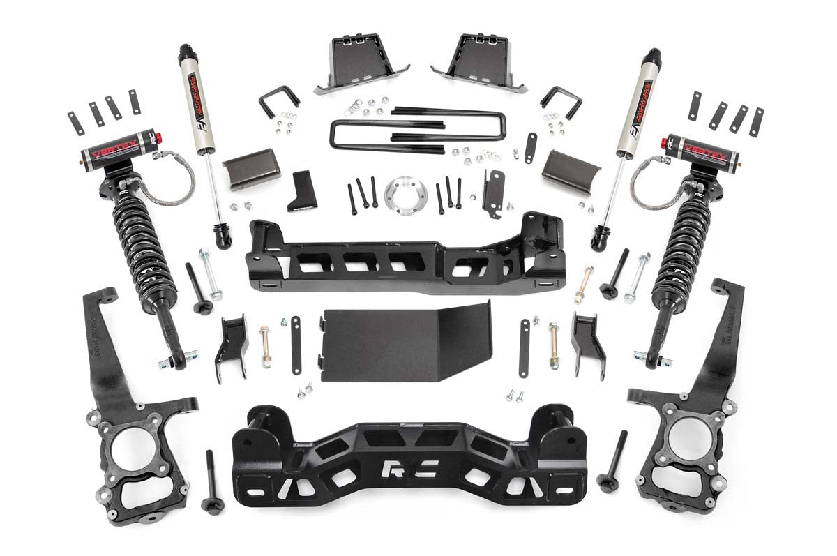 Fits Ford F-150 4WD (2014) 6 Inch Lift Kit; Vertex/V2; 57557