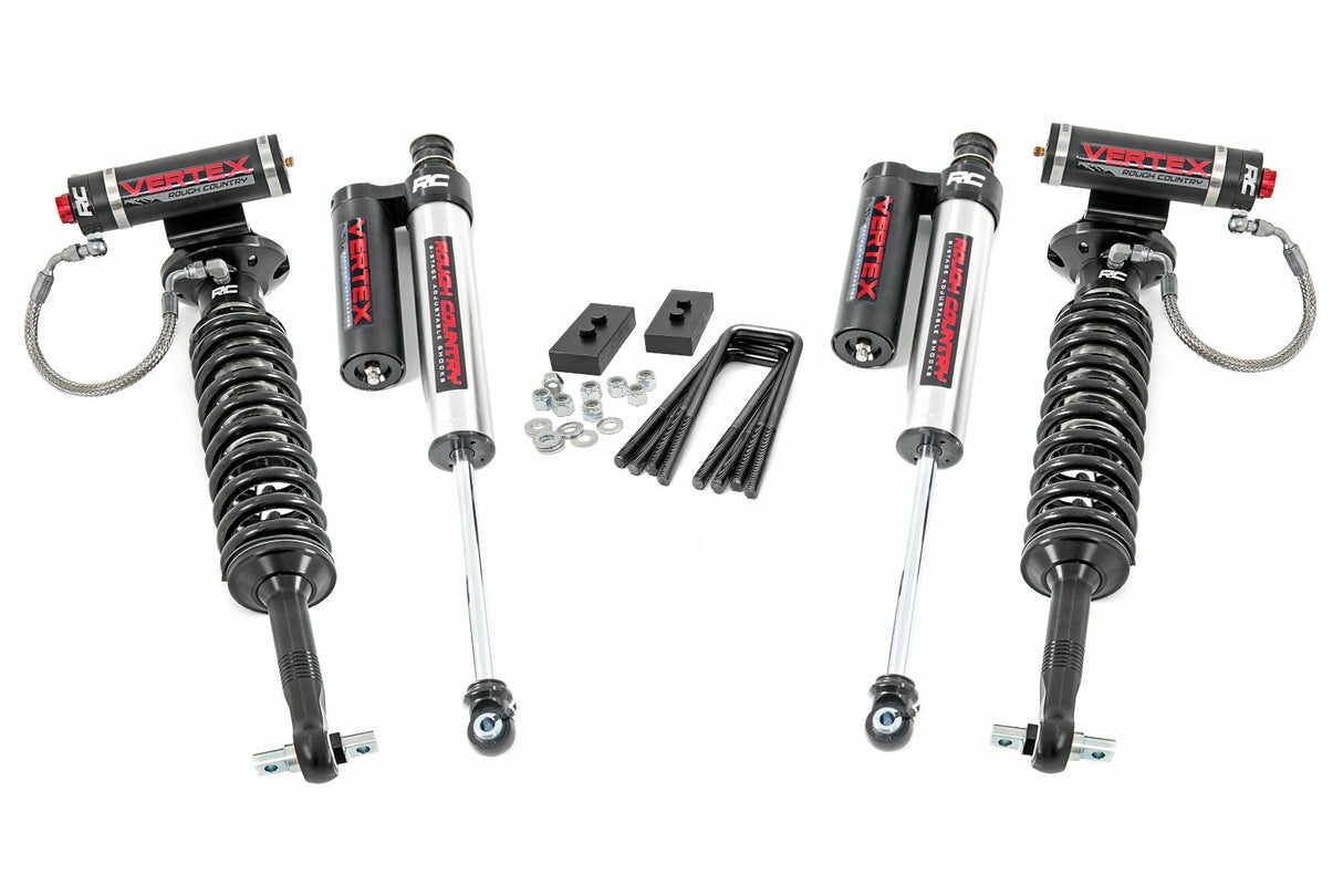 V2 monotube shocks for 2021-2024 Ford F-150 by Rough Country