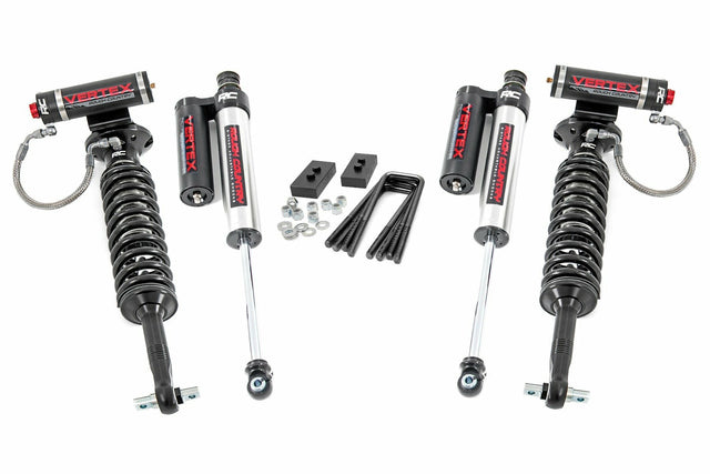 V2 monotube shocks for 2021-2024 Ford F-150 by Rough Country
