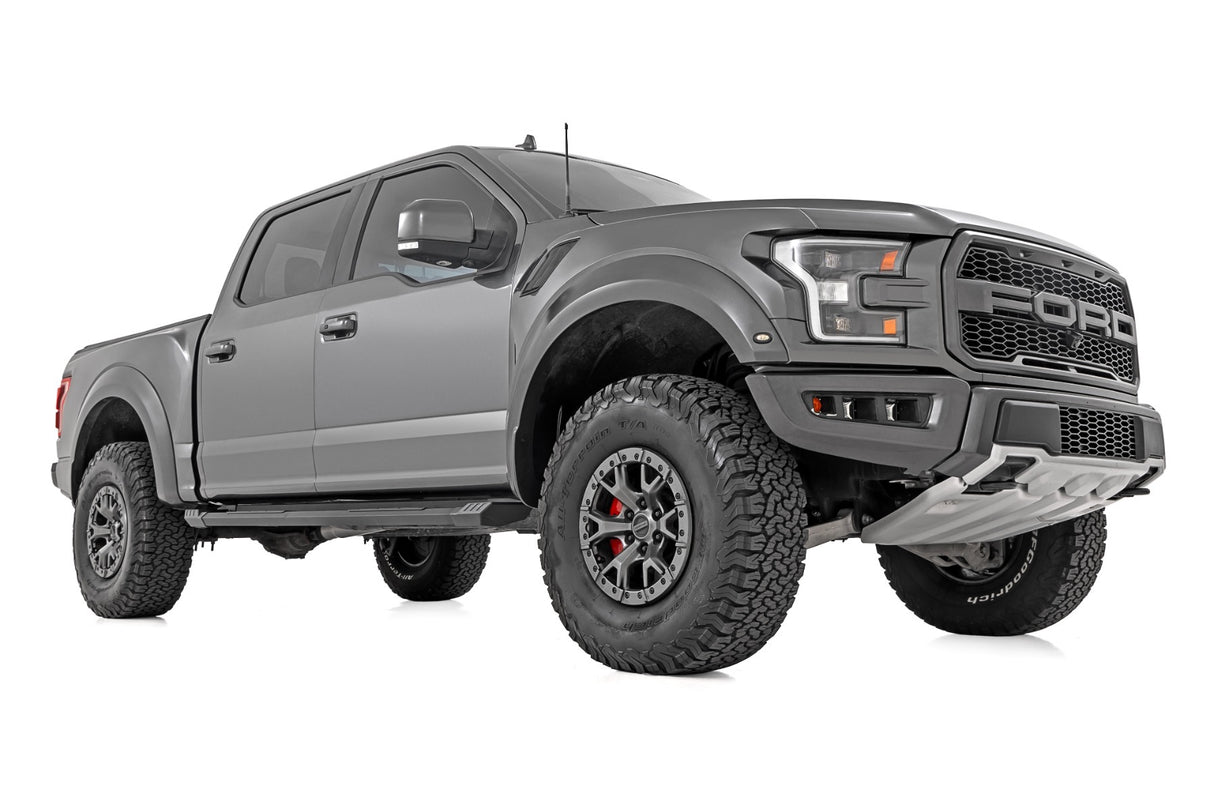 Fits Ford F-150/Lightning (15-24) HD2 Aluminum Running Board Crew Cab SRB151791A
