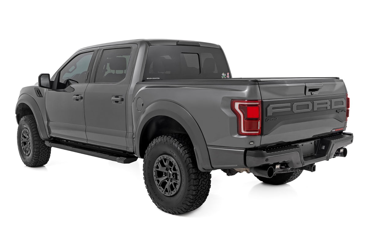 Fits Ford F-150/Lightning (15-24) HD2 Aluminum Running Board Crew Cab SRB151791A
