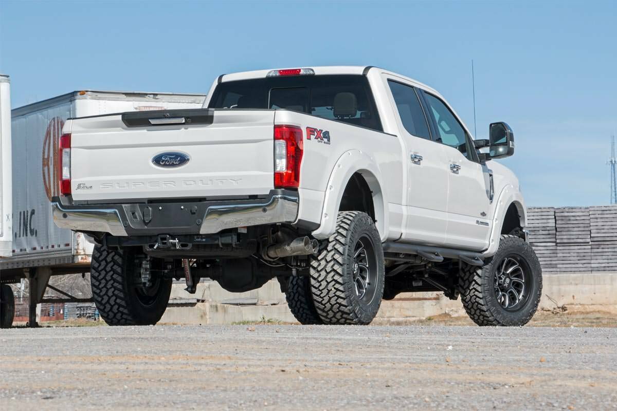 Fits Ford F-250 SD (17-22) Pocket Fender Flares G1 Absolute Black F-F21112-G1