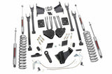 Fits Ford F-250 Super Duty 4WD (2015-2016) 6 Inch Lift Kit; 4 Link; OVLD; 589.2