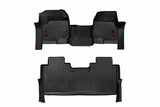 Floor mats for 2017-2024 Ford Super Duty by Rough Country