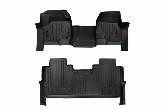 Floor mats for 2017-2024 Ford Super Duty by Rough Country