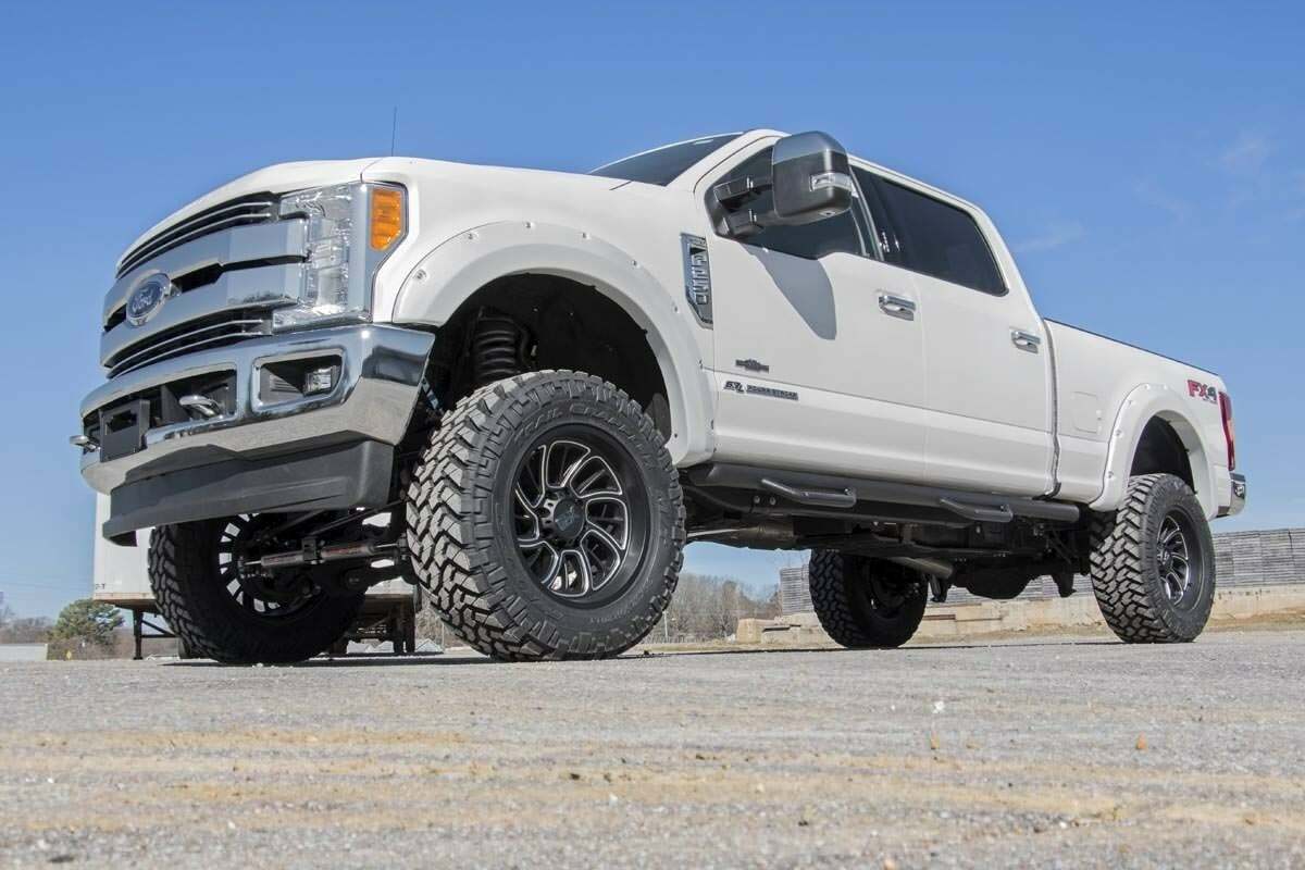 Fits Ford F-250/F-350 SD 4WD (17-22) 4.5" Lift Kit; FR D/S; Vertex; 50651