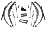 Fits Ford F-250/F-350 SD 4WD (99-04) 4" Lift Kit; Rear Springs; M1; 50140
