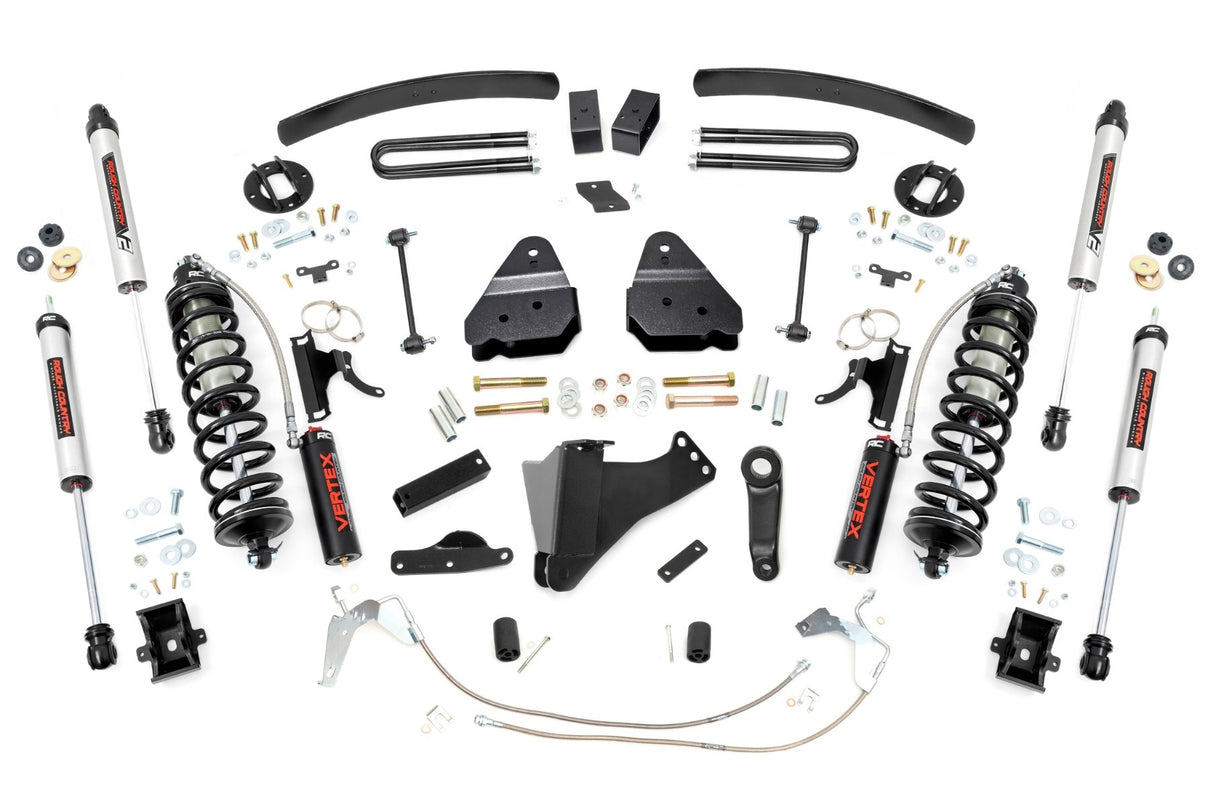 Fits Ford F-250/F-350 Super Duty (08-10) 6 Inch Lift Kit; Diesel; C/O V2; 59458