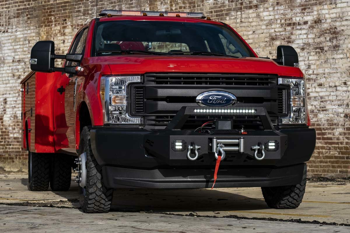Winch for 2017-2020 Ford Super Duty by Rough Country