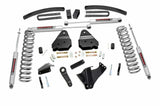 Fits Ford F-250/F-350 Super Duty 4WD (2005-2007) 6 Inch Lift Kit; Gas; 596.2