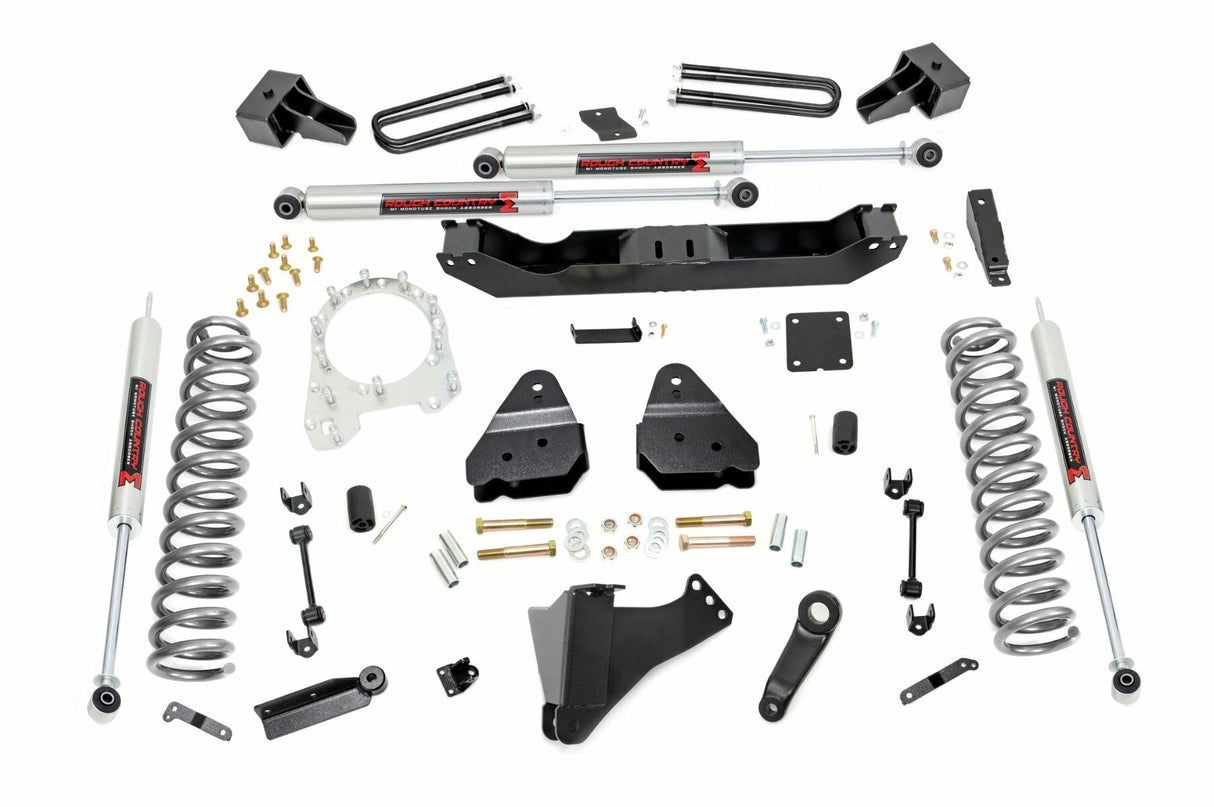 Fits Ford F-350 Super Duty 4WD (2017-2022) 4.5 Inch Lift Kit; Dually; M1; 55940