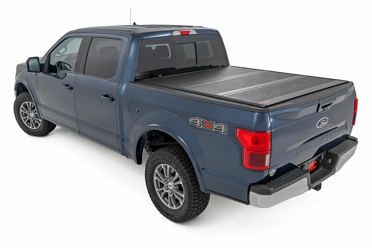 Fits Ford Ranger 2WD/4WD (2019-23) Hard Low Profile Bed Cover; 5' Bed; 47220500B
