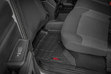 Fits Ford Ranger 2WD/4WD (2024) Sure-Fit Floor Mats; Front & Rear; Crew; SM51003