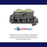 GM 1967-1977 GM Restoration Cast Iron Master Cylinder MC309 Brakes MBM