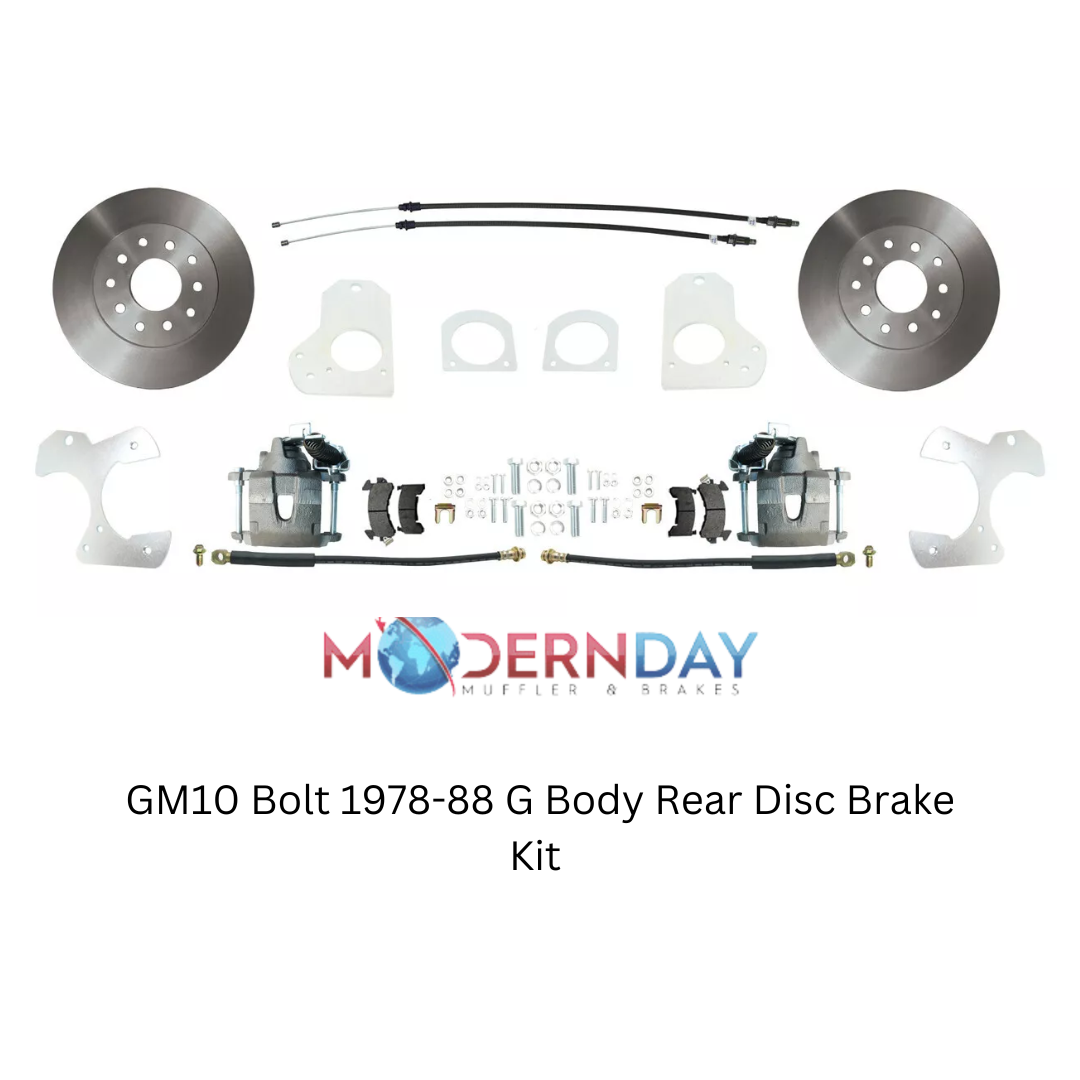 t Fits GM10 Bolt 1978-88 G Body Rear Disc Brake Kit DBK7892 MBM Brakes