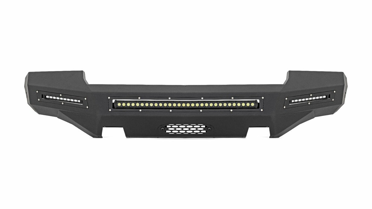Fits GMC Sierra 1500 2&4WD (07-13) Front Bumper Fabricated Prerunner LED 10913