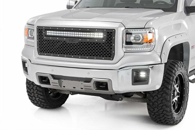 Led light bar for 2014-2015 GMC Sierra 1500 by Rough Country