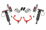 Fits GMC Sierra 1500 2WD/4WD (2019-2024) 3.5 Inch Lift Kit; Vertex; 22650RED