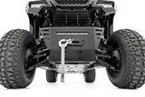 Fits Honda Pioneer 520 Winch Plate; 10" Black Slimline; 92078