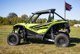 Fits Honda Talon 1000 Whip Mount; Bed; 4' Multl-Color LED Whip Pair; 92039