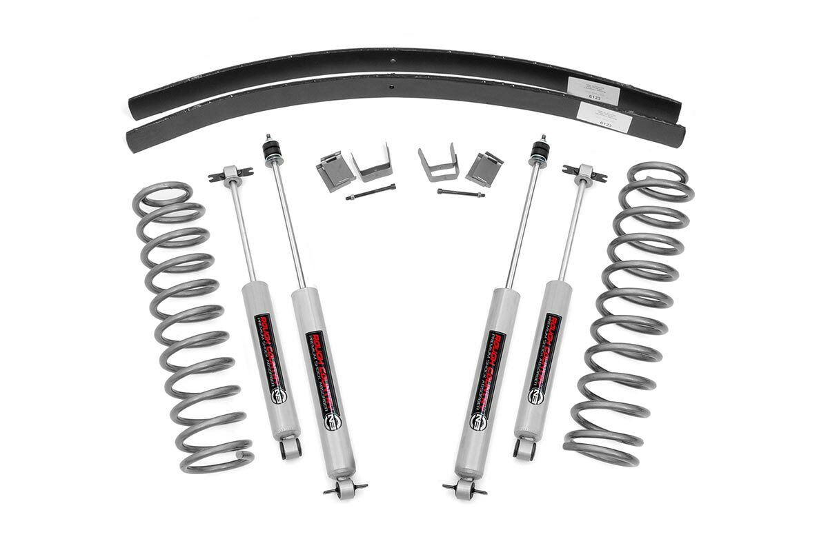 Lift kit for 1984-2001 Jeep Cherokee by Rough Country