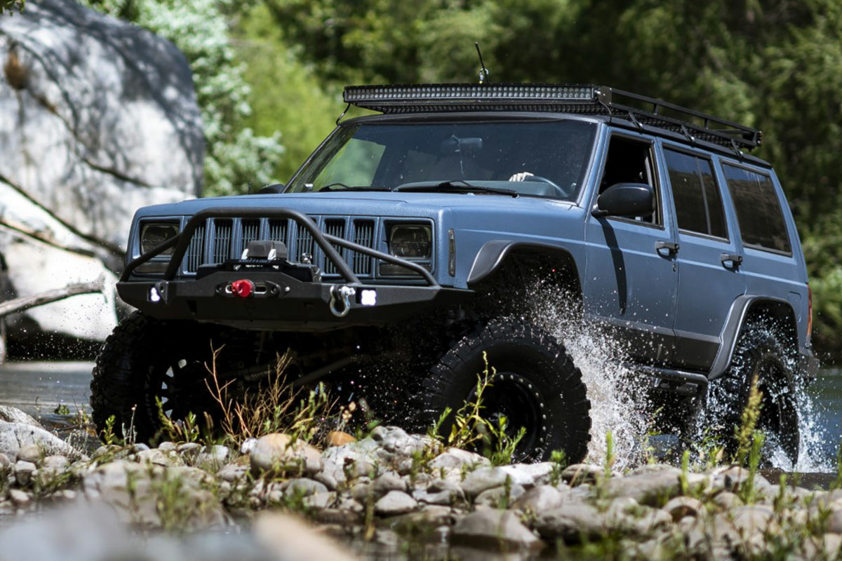 Lift kit for 1984-2001 Jeep Cherokee by Rough Country