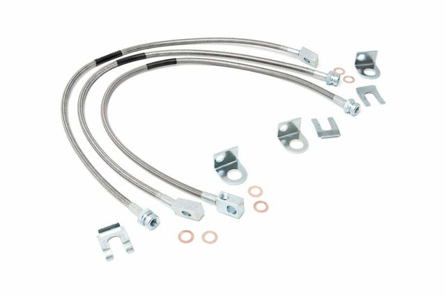 Jeep Front & Rear for 1984-2001 Jeep Wrangler by Rough Country