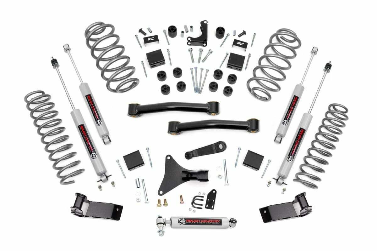 Fits Jeep Grand Cherokee WJ 2WD/4WD (1999-2004) 4 Inch Lift Kit; 698.2