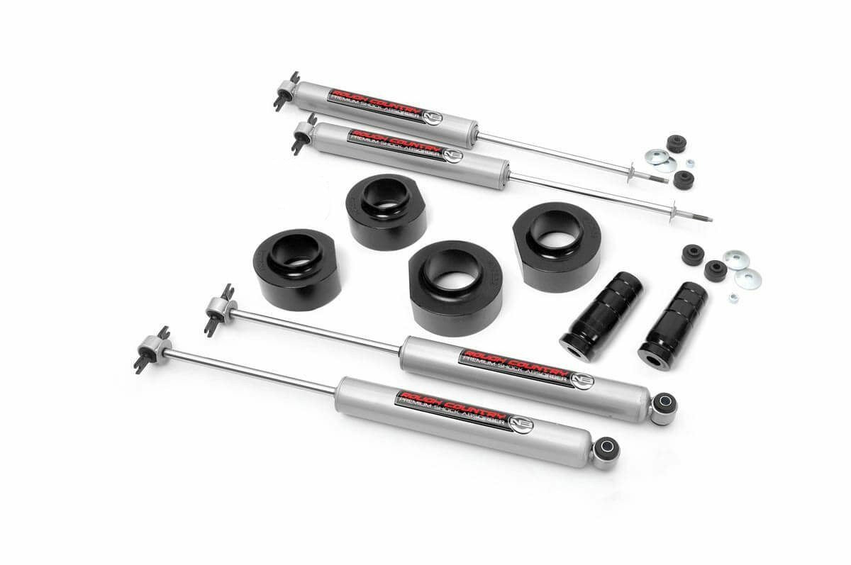 Fits Jeep Grand Cherokee ZJ 2WD/4WD (1993-1998) 1.5 Inch Lift Kit; 68530 - Rough Country