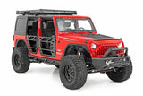 Fits Jeep Wrangler JK (07-18) Replacement Grille; Angry Eyes; 10524