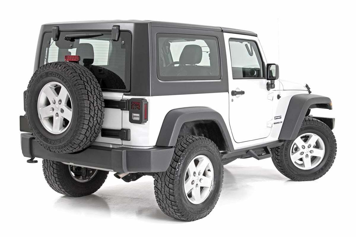 Steps for 2007-2018 Jeep Wrangler JK by Rough Country
