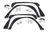 Fits Jeep Wrangler JL (18-24) (18-24) Fender Delete Kit; FR & RR; 10539