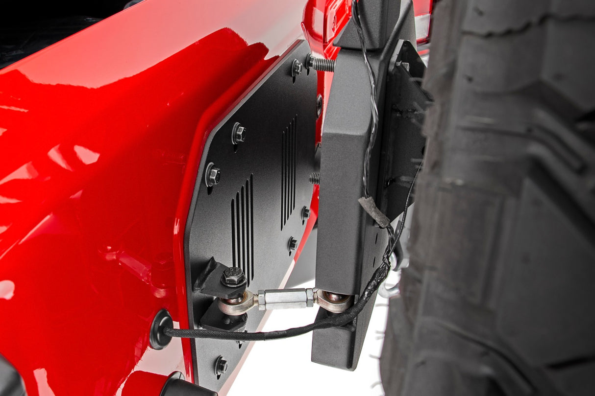 Tire carrier for Jeep Wrangler JL by Rough Country
