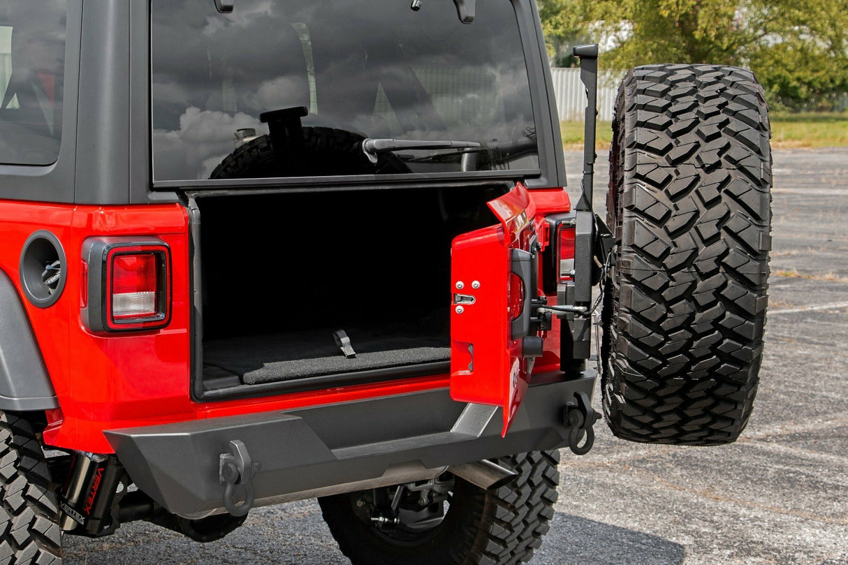 Tire carrier for Jeep Wrangler JL by Rough Country