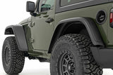 Fender flares for 2018-2024 Jeep Wrangler JL by Rough Country