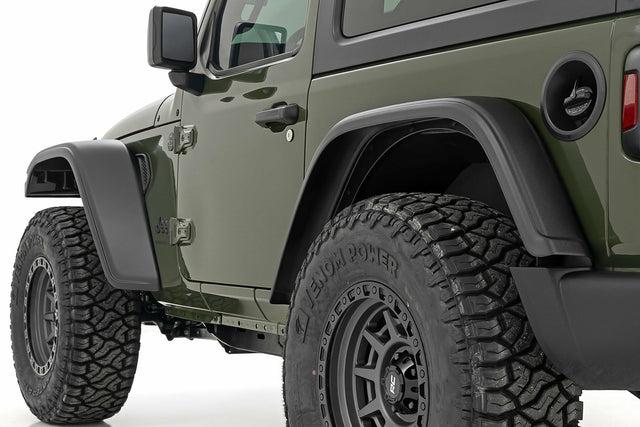 Fender flares for 2018-2024 Jeep Wrangler JL by Rough Country