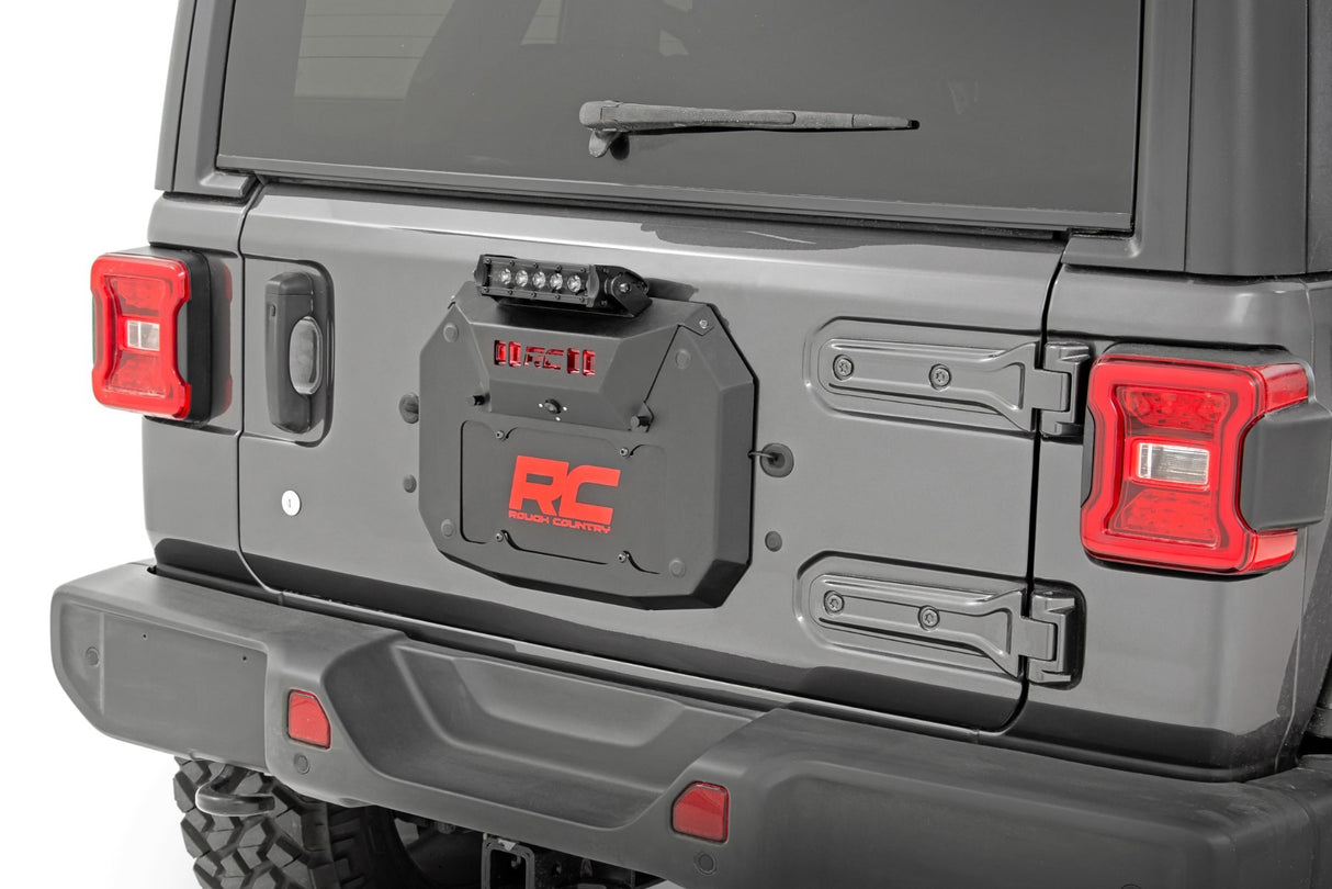 Tire carrier for Jeep Wrangler JL by Rough Country