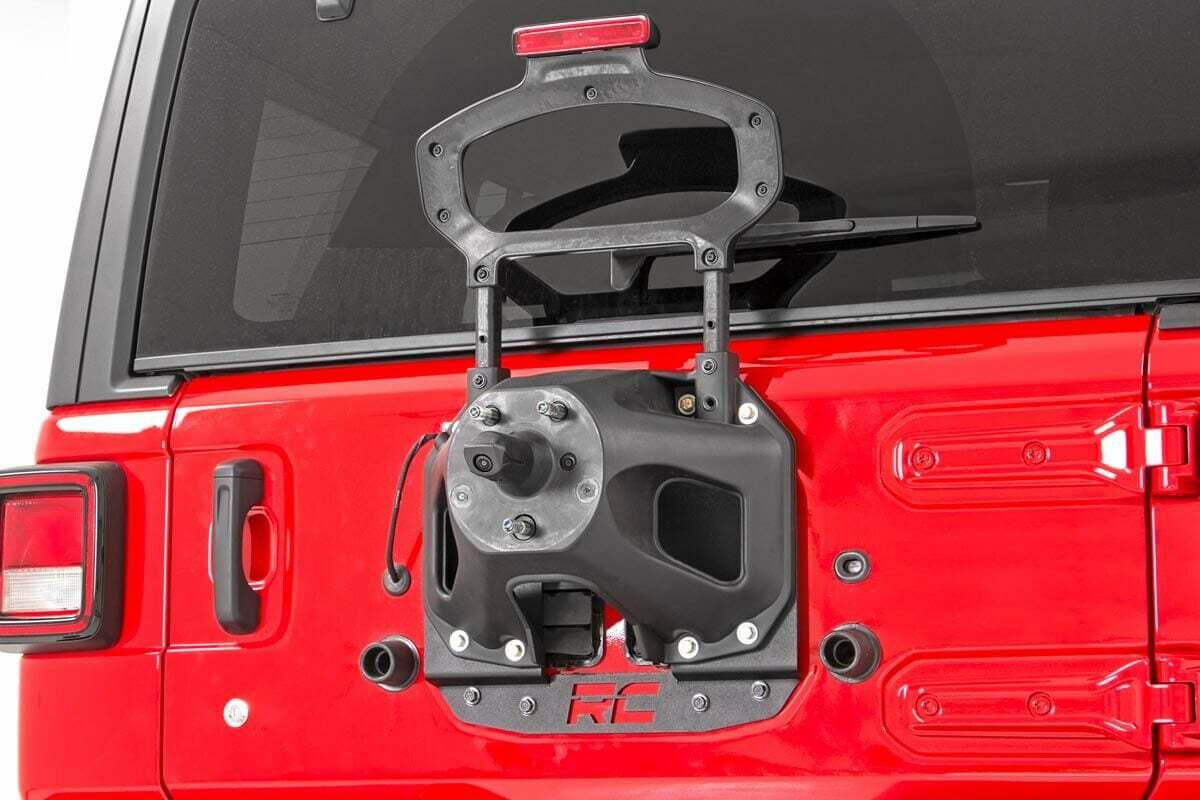 Tire carrier for Jeep Wrangler JL by Rough Country