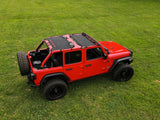 Fits Jeep Wrangler JL (21-23) (18-23) Mesh Bikini Top Plus; Black; 85120