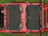 Fits Jeep Wrangler JL (21-23) (18-23) Mesh Bikini Top Plus; Black; 85120