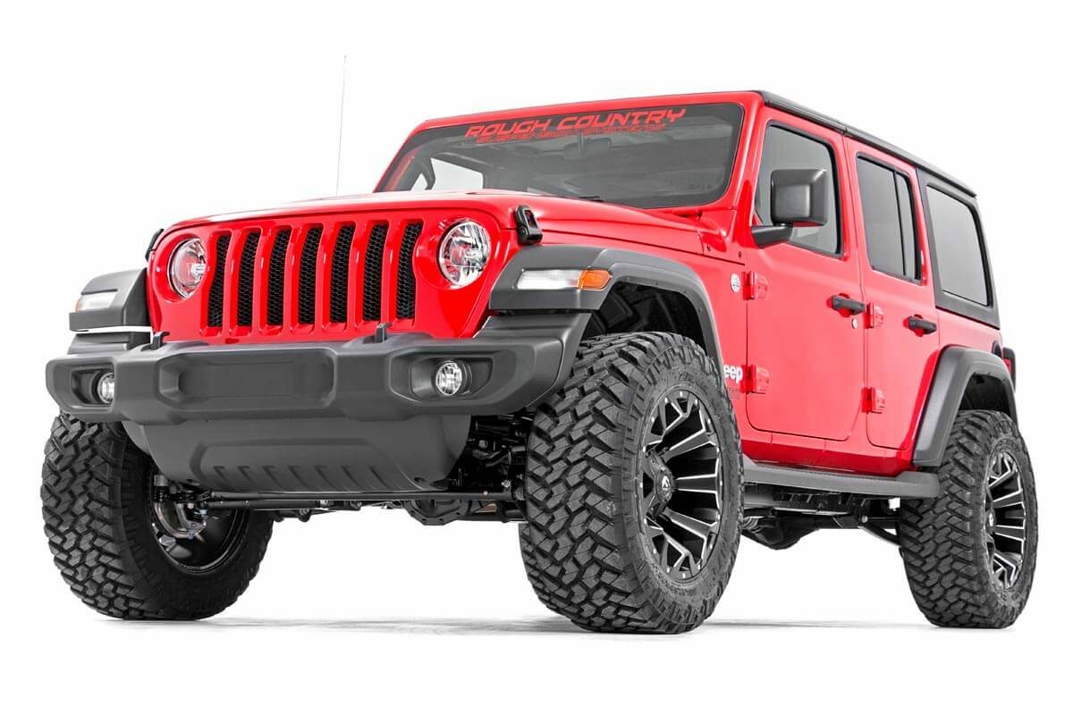Lift kit for 2018-2023 Jeep Wrangler JL by Rough Country