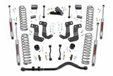 Fits Jeep Wrangler JL 4WD (2018-2023) 3.5 Inch Lift Kit; C/A Drop; 2-Door; 62930